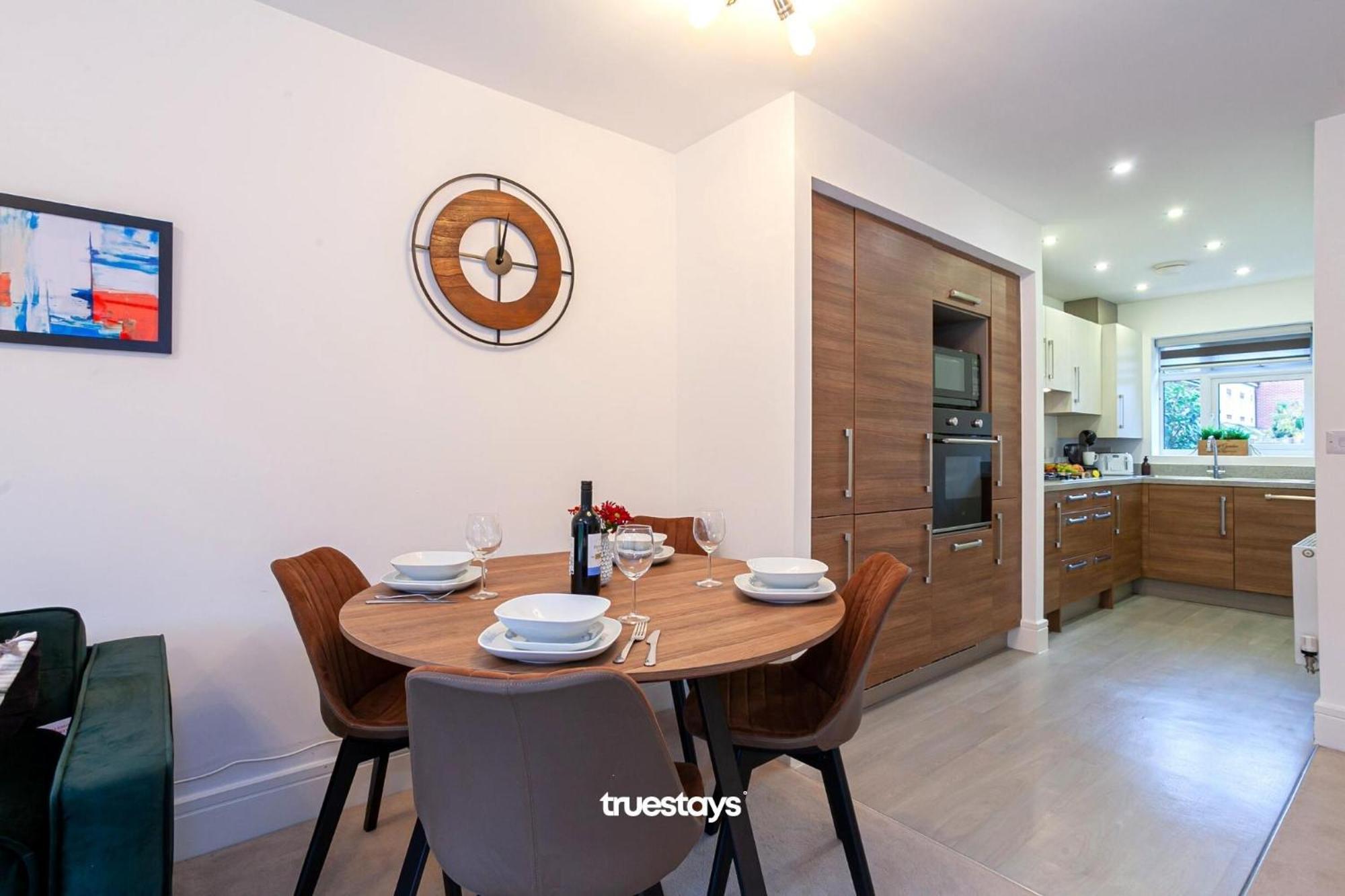 Ambassador House By Truestays - Luxury 4 Bedroom House In Stoke-On-Trent Etruria Eksteriør bilde